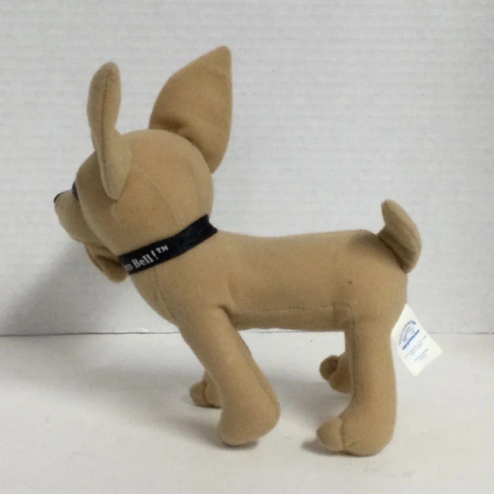 Applause Yo Quiero Taco Bell Chihuahua Tan Plush Dog Toy Does Not Talk VTG